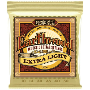 Ernie Ball 2006 Earthwood 80/20 Extra Light